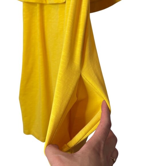 H&M yellow off-shoulder mini dress size US XS - Picture 4 of 5
